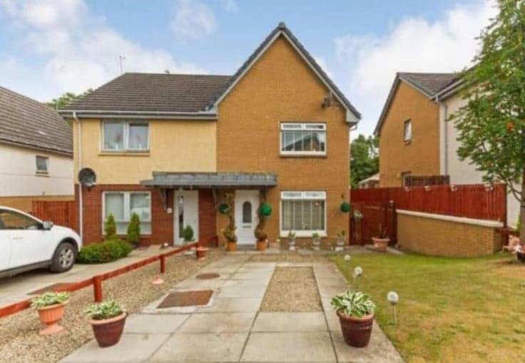 Silverburn New House With Free Parking And Nice Garden Glasgow Buitenkant foto